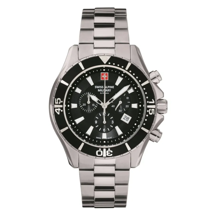 Swiss Alpine Military Herenhorloge 7040.9137-Heren Horloges