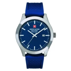 Swiss Alpine Military Herenhorloge donker 7055.1835SAM-Heren Horloges