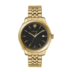 Versace Herenhorloge ICON CLASSIC goud, zwart 42 mm VEV901723-Heren Horloges
