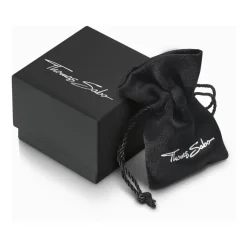 THOMAS SABO Herenhorloge Rebel at heart 46 mm Leren Armband WA0312-203-203-46 MM-Heren Horloges