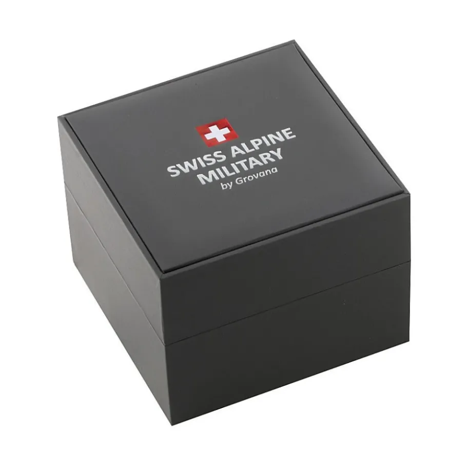 Swiss Alpine Military Herenhorloge Star Fighter Chronograaf 10 Atm 46 mm 7043.9135-Heren Horloges