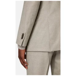 Boggi Milano Herenkostuum in keper van zuivere wol-Heren Kostuums