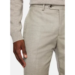 Boggi Milano Herenkostuum in keper van zuivere wol-Heren Kostuums