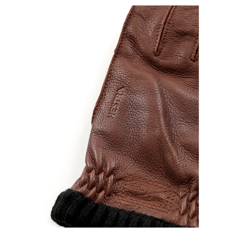 Hestra Hertenleren handschoenen met fleecevoering-Heren Handschoenen