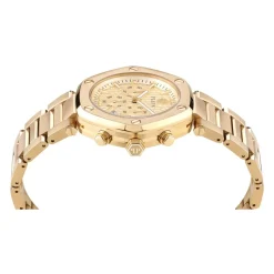 Philipp Plein Hexagon Chrono Gouden Horloge-Heren Horloges