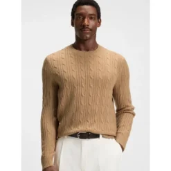 Hugo H-Hetico Trui met Ronde Hals-Heren Truien & Vesten