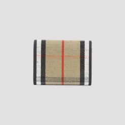 Burberry Highlands Compact Portemonnee-Heren Portefeuilles
