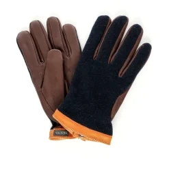 Hestra Hirschlederen Wollen Handschoenen met Wollen Voering-Heren Handschoenen