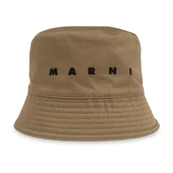 Marni Hoed met Logo-Heren Hoeden