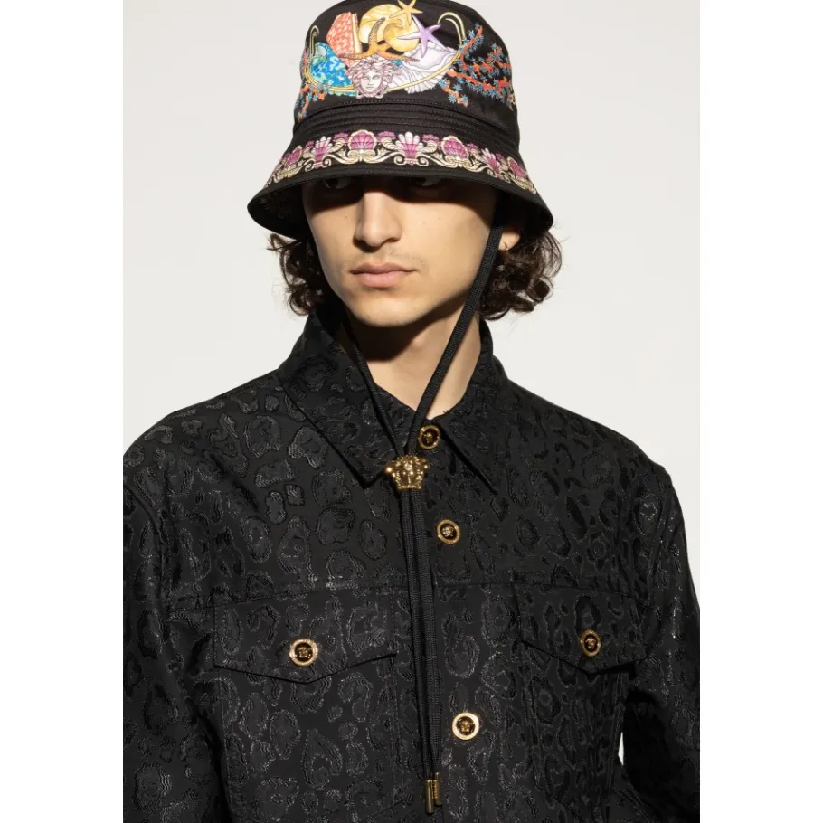 Versace Hoed met print-Heren Hoeden