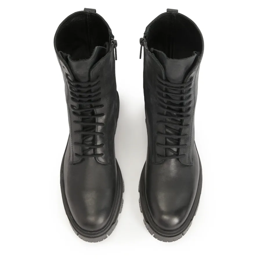 Kazar Hoge laarzen gemaakt van natuurlijk leer-Heren Laarzen