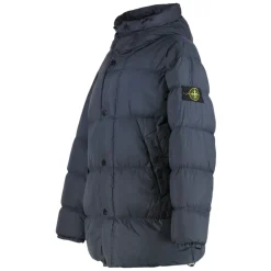 Stone Island Hooded Down Parka met Windweerstand-Heren Jassen