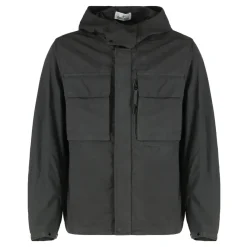 Stone Island Hooded Field Jacket met Anti-drop en Borstzakken-Heren Jassen