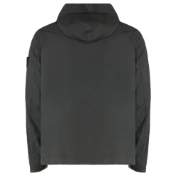 Stone Island Hooded Field Jacket met Anti-drop en Borstzakken-Heren Jassen