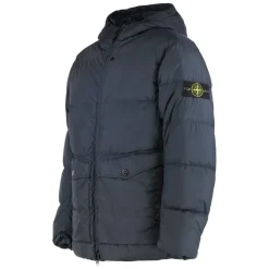 Stone Island Hooded Jacket in Nylon-Heren Jassen