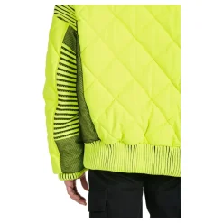 Balmain Hooded Neon Quilted Jacket-Heren Jassen