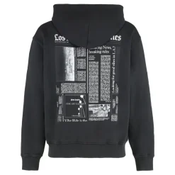 Palm Angels Hooded sweatshirt met volledige ritssluiting-Heren Truien & Vesten