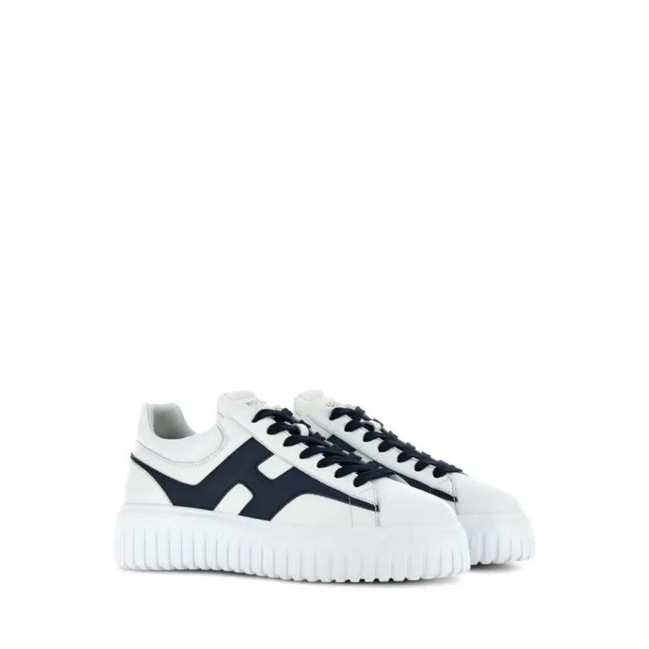 Hogan H-Stripes leren sneakers-Heren Sneakers