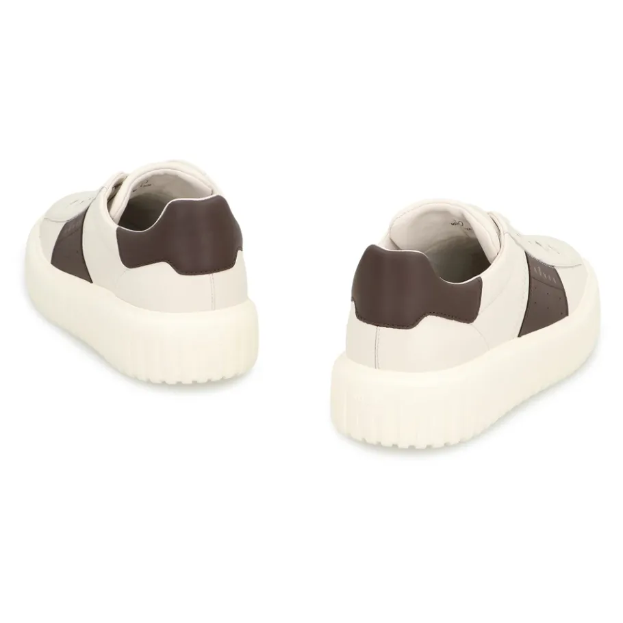 Hogan H-Stripes leren sneakers-Heren Sneakers