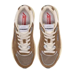 Autry Hyperway Low Sneaker Cigar Silver-Heren Sneakers