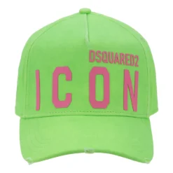 Dsquared2 Icon Baseballpet met gesp-Heren Petten
