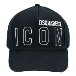 Dsquared2 Iconische Baseball Cap met Gespsluiting-Heren Petten