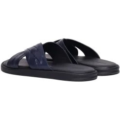 Bottega Veneta Intrecciato Crisscross Slippers-Heren Slippers