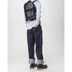 Bottega Veneta Intrecciato Rugzak-Heren Rugzakken