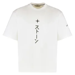 Stone Island Island Print T-Shirt-Heren Shirts