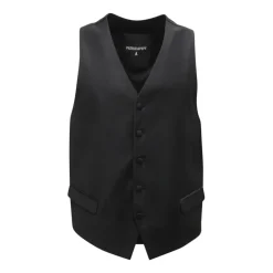 Patrizia Pepe Italiaans Wollen Blend Gilet-Heren Kostuums