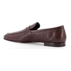 Tod's Italiaanse leren instapper met monogram-Heren Instappers & Slip Ons