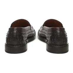 Doucal's Italiaanse Leren Plat Schoenen-Heren Instappers & Slip Ons