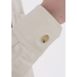 A.P.C. Ivoor overshirt voor lente-zomer-Heren Overhemden