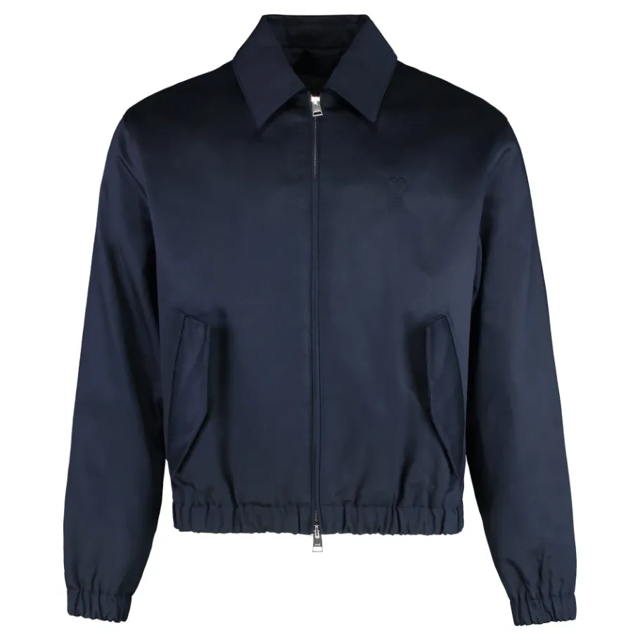 Ami Paris Jacket met rits van katoen-Heren Jassen