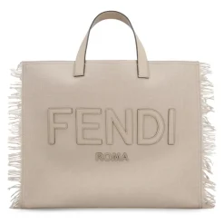 Fendi Jacquard Fabric Tote-Heren Tassen