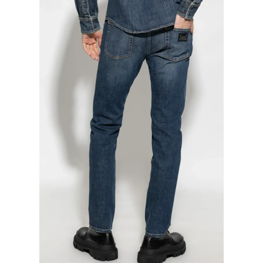 Dolce & Gabbana Jeans met logo-Heren Jeans