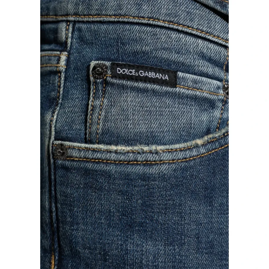 Dolce & Gabbana Jeans met logo-Heren Jeans
