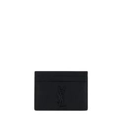 Saint Laurent Kalfsleren Kaarthouder-Heren Portefeuilles
