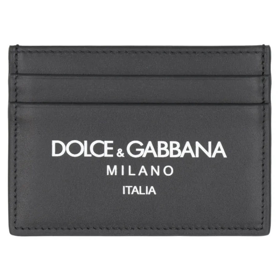 Dolce & Gabbana Kalfsleren Kaarthouder-Heren Portefeuilles