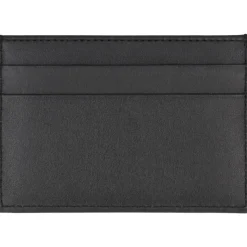 Dolce & Gabbana Kalfsleren Kaarthouder met Verhoogd Logo-Heren Portefeuilles