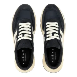 Hogan Kalfsleren Modieuze Stijlvolle Schoenen-Heren Sneakers