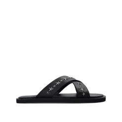 Jimmy Choo Kalfsleren Sandalen-Heren Slippers