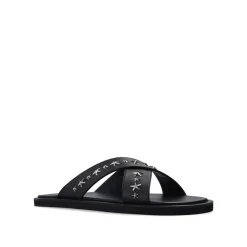 Jimmy Choo Kalfsleren Sandalen-Heren Slippers