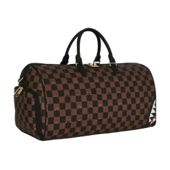 SPRAYGROUND Karakter Check Duffle Tas-Heren Tassen