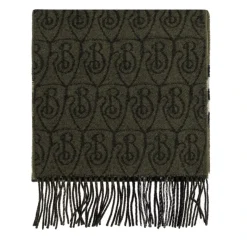 Burberry Kasjmier sjaal met franjes-Heren Sjaals