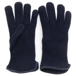 Restelli Guanti Kasjmierhandschoenen met Nappadetails-Heren Handschoenen