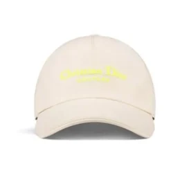 Dior Katoenen Logo Hoed Achterknoopsluiting-Heren Petten