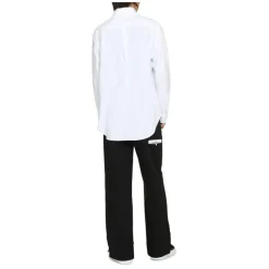 Palm Angels Katoenen overhemd met button-down kraag-Heren Overhemden