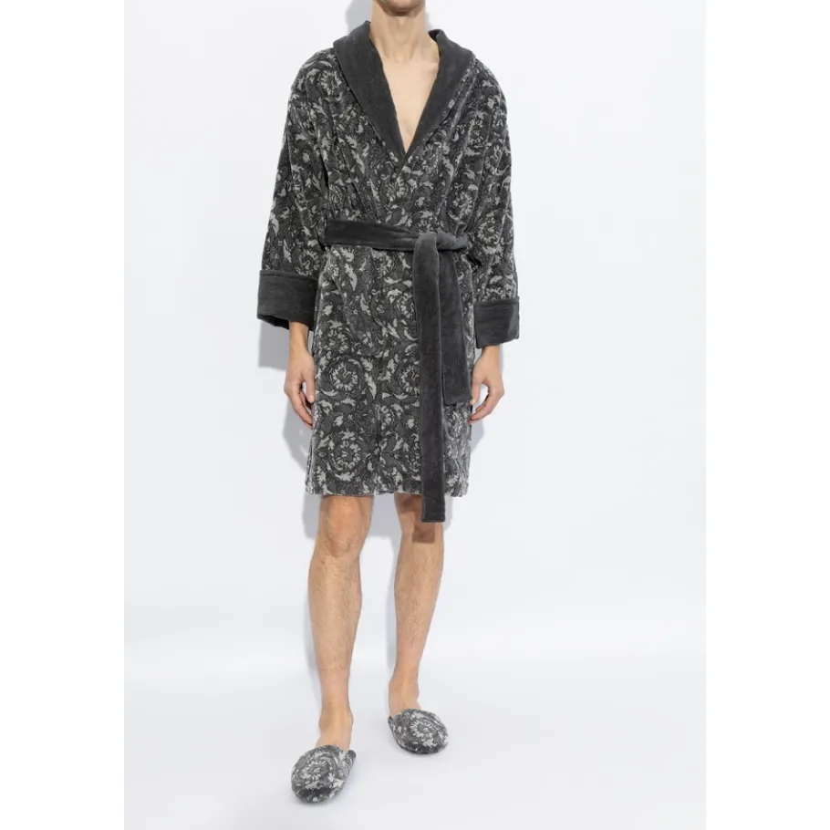 Versace Katoenen pantoffels-Heren Pantoffels