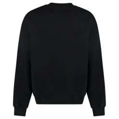 Off White Katoenen Sweatshirt met Ronde Hals-Heren Truien & Vesten